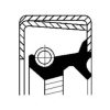 VOLVO 15228943 Shaft Seal, differential